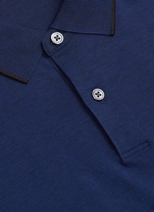  - THEORY - 'Standard' pima cotton blend polo shirt