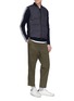 Figure View - Click To Enlarge - THEORY - 'Evers' colourblock cashmere sweater