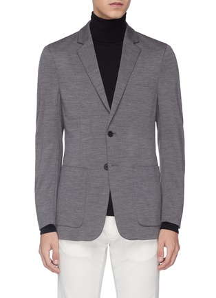 Main View - Click To Enlarge - THEORY - 'Clinton' wool soft blazer
