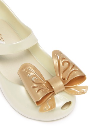 Detail View - Click To Enlarge - MELISSA - 'Ultragirl IX' 3D bow PVC toddler Mary Jane flats