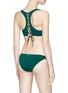 Back View - Click To Enlarge - STELLA MCCARTNEY - 'Botanical Green' tie side bikini bottoms