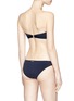 Back View - Click To Enlarge - STELLA MCCARTNEY - 'Sky Captain' scalloped broderie anglaise bandeau top