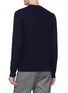 Back View - Click To Enlarge - THEORY - 'Marcos' chunky Merino wool sweater