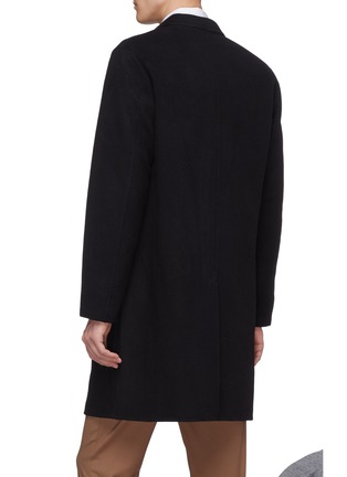 Back View - Click To Enlarge - THEORY - 'Suffolk' double faced cashmere melton coat