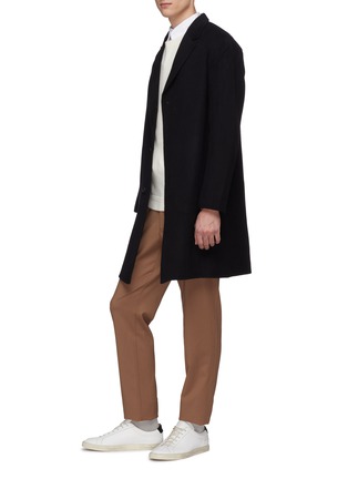 Figure View - Click To Enlarge - THEORY - 'Suffolk' double faced cashmere melton coat