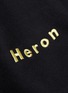 - HERON PRESTON - 'Heron Birds' graphic print logo embroidered hoodie