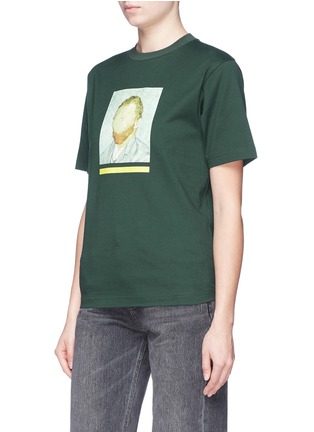 Front View - Click To Enlarge - PABLO ROCHAT - 'The Crying Van Gogh 1889' print unisex T-shirt