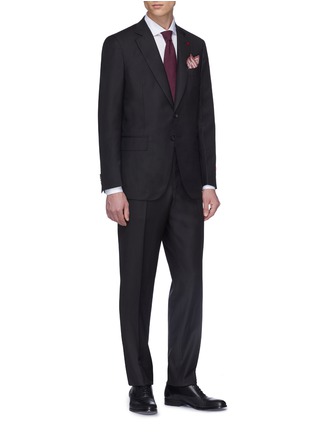 Figure View - Click To Enlarge - ISAIA - 'Gregory' wool twill suit
