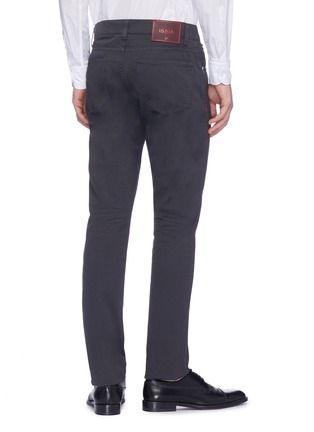 Back View - Click To Enlarge - ISAIA - Slim fit twill chinos