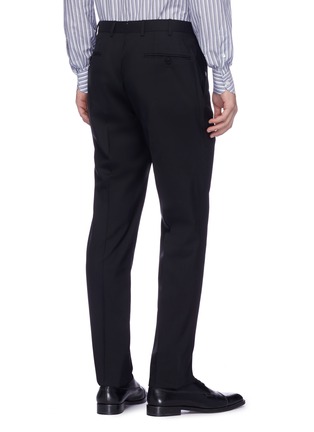Back View - Click To Enlarge - ISAIA - Straight leg wool pants