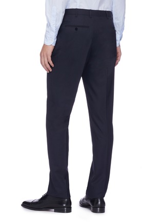 Back View - Click To Enlarge - ISAIA - Straight leg wool pants