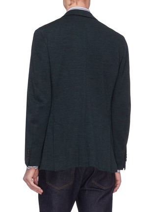 Back View - Click To Enlarge - ISAIA - 'Sailor' wool blend jersey blazer