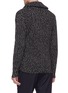 Back View - Click To Enlarge - ISAIA - Marled alpaca blend cardigan