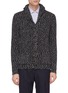Main View - Click To Enlarge - ISAIA - Marled alpaca blend cardigan