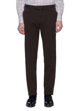 Main View - Click To Enlarge - ISAIA - Slim fit twill pants