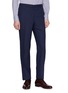 Detail View - Click To Enlarge - ISAIA - 'Cortina' micro check wool suit