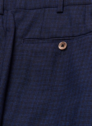  - ISAIA - 'Cortina' micro check wool suit
