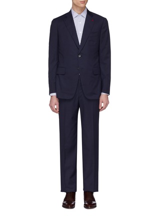 Main View - Click To Enlarge - ISAIA - 'Gregory' wool jacquard suit