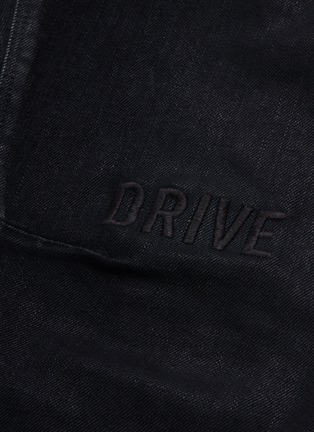 - RTA - Slogan cross embroidered slim fit jeans