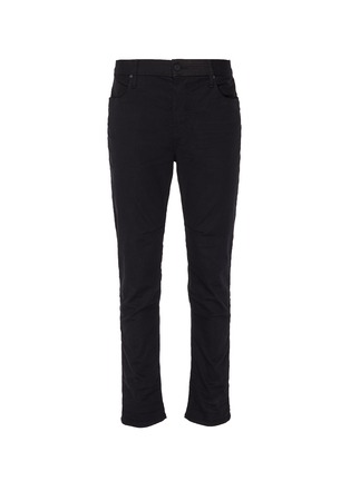 Main View - Click To Enlarge - RTA - Cross embroidered slim fit jeans