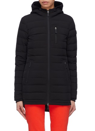 Main View - Click To Enlarge - MOOSE KNUCKLES - 'Rockcliff' drawcord hooded down puffer jacket