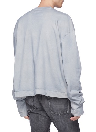 Back View - Click To Enlarge - A-COLD-WALL* - Logo print sweatshirt