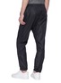 Back View - Click To Enlarge - A-COLD-WALL* - Logo print zip cuff jogging pants