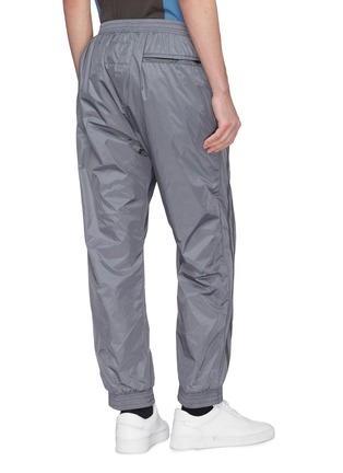 Back View - Click To Enlarge - A-COLD-WALL* - Stripe outseam ripstop jogging pants