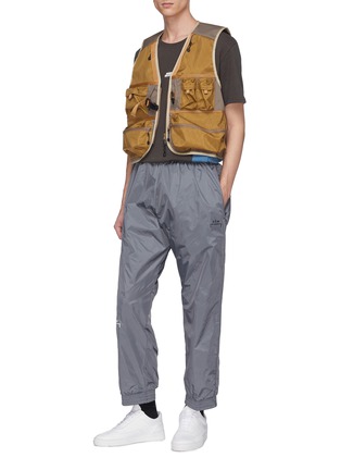 Figure View - Click To Enlarge - A-COLD-WALL* - Stripe outseam ripstop jogging pants