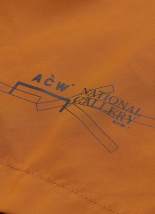  - A-COLD-WALL* - Logo print nylon shorts