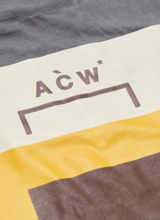  - A-COLD-WALL* - 'National Gallery' slogan logo print long sleeve T-shirt