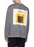 Back View - Click To Enlarge - A-COLD-WALL* - 'National Gallery' slogan logo print long sleeve T-shirt