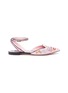 Main View - Click To Enlarge - - - 'Bellucci' mural print patent leather flats