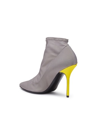 Detail View - Click To Enlarge - PIERRE HARDY - 'Kelly' colourblocked mesh boots