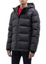 Detail View - Click To Enlarge - TEMPLA - '4L' double hood down puffer jacket