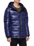 Detail View - Click To Enlarge - TEMPLA - Hooded waterproof down puffer jacket
