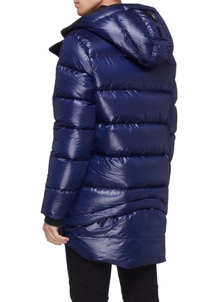 Back View - Click To Enlarge - TEMPLA - Hooded waterproof down puffer jacket