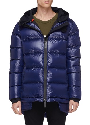 Main View - Click To Enlarge - TEMPLA - Hooded waterproof down puffer jacket