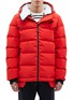 Main View - Click To Enlarge - TEMPLA - Waterproof hooded down puffer jacket