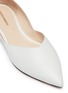 Detail View - Click To Enlarge - NICHOLAS KIRKWOOD - 'Suzi' faux pearl heel leather skimmer flats