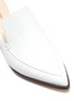 Detail View - Click To Enlarge - NICHOLAS KIRKWOOD - 'Beya' metal heel leather loafer mules