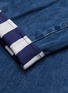  - SUNNEI - Stripe roll cuff button fly jeans