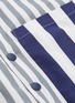 - SUNNEI - Contrast back chest pocket stripe padded shirt