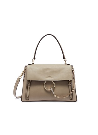 Main View - Click To Enlarge - CHLOÉ - 'Faye Day' medium leather shoulder bag