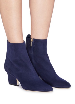 Figure View - Click To Enlarge - JIMMY CHOO - 'Autumn 65' suede booties
