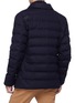 Back View - Click To Enlarge - AZTECH MOUNTAIN - 'Starwood' wool blend down puffer soft blazer