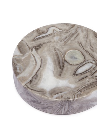 Detail View - Click To Enlarge - LANE CRAWFORD - Marble soap dish – Grey