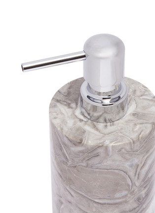 Detail View - Click To Enlarge - LANE CRAWFORD - Marble soap dispenser – Grey