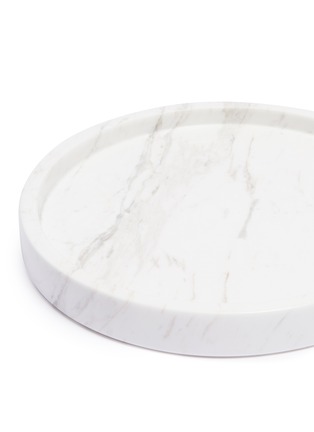 Detail View - Click To Enlarge - LANE CRAWFORD - Marble tray – White