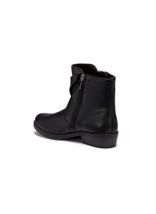 Figure View - Click To Enlarge - SAM EDELMAN - 'Becka Tessa' double zip faux leather kids boots
